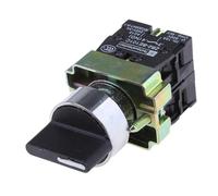 IOIUSKKU Ensemble de commutateurs rotatifs avec Bouton-Poussoir à 3 Positions, modèle XB2-BD53. Applications de contrôle : Type Contact 2NO. pour Dimensions totales (Environ) : 70 × 40 × 30 mm