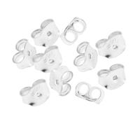 IOIUSKKU Fermoirs de boucles d'oreilles en argent sterling, légers, en