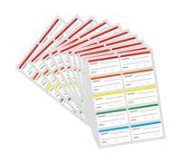 IOIUSKKU Gérez votre garde-manger avec des étiquettes autocollantes pelables pour pots à épices pour un stockage soigné des aliments. Les autocollants pour étiquettes alimentaires sont fabriqués en