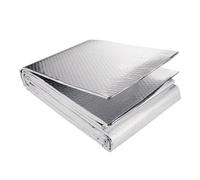 IOIUSKKU Isolation Thermique Estivale pour canalisations : Feuille d'isolation à Bulles Durable, réfléchissante et écoénergétique, offrant également Une Feuille à Bulles