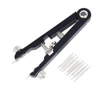 IOIUSKKU Kit d'outils professionnels pour la réparation de montres comprenant une pince à ressort pour bijoutiers et horlogers, ainsi qu'une pince à ressort pour la réparation de montres et des pièces