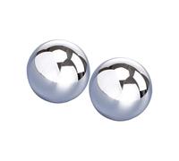 IOIUSKKU Le couvercle du bouchon de la bouteille de parfum remplace le bricolage et complète à merveille les bouteilles de parfum de 15 mm avec une Pour, PP Argent, 3.4 x 3.1 cm