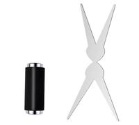IOIUSKKU Lot de 2 aimants innovants à double tête pour manucure en forme de ciseaux, effet œil chat, outils DIY puissants et magnétiques pour débutants - pour les loisirs créatifs