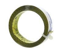 IOIUSKKU Mètre ruban auto-adhésif métrique extrêmement durable pour divers projets spéciaux. Règle adhésive pour table, scie à ruban, support en acier.