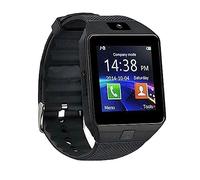 IOIUSKKU Montre Smart Bluetooth-Compatible Sport Montre-Bracelet Support Carte SIM Bracelet Capture Multimédia Calendrier Électronique, Noir