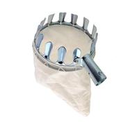 IOIUSKKU Panier de cueillette de kakis et galets avec attrape-fruits facile à utiliser, outils jardin pratiques pour poires, pêches, panier à tête en tissu