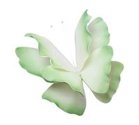 IOIUSKKU papillon artificiel géant de 60 cm, décoration de fête, accessoire photo mariage au design élégant pour des souvenirs inoubliables, Vert, 60 cm