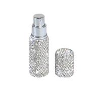 IOIUSKKU Parfum diamant Portable réutilisable et pratique pour voyager, ensemble de diamants, bouteille de sous-emballage de parfum, réelle, blanc