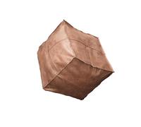 IOIUSKKU Pouf ottoman style Marrakech, élégant en cuir PU résistant, pour une décoration Pouf ottoman marocain en cuir PU fait main, non rembourré. Superbe pièce