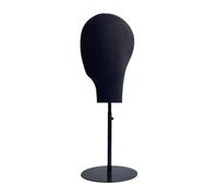 IOIUSKKU Présentoir à perruques professionnel, support de tête de mannequin à hauteur réglable pour chapeaux et foulards, idéal pour les magasins et la maison. Ce présentoir perruques est conçu pour