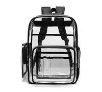 IOIUSKKU Sac à Transparent en PVC, très résistant, idéal pour Les événements Scolaires, Les Concerts, universités, stades, Un
