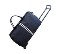 IOIUSKKU Sac de Voyage Week-End léger et imperméable, élégant et résistant pour aux déchirures, avec roulettes en Caoutchouc Durable. Idéal pour Les Voyages, ce Sac fourre-Tout Unisexe est équipé de