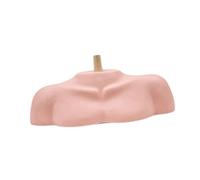 IOIUSKKU Tête de mannequin avec support pour perruque et épaulette. Confortable même après une utilisation prolongée. Fabriquée en PVC souple. Idéale pour la présentation et l'entraînement.