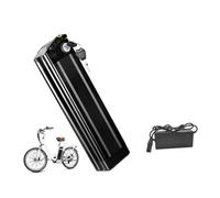 IOLKHFK Batterie de vélo électrique 48 V 50 Ah avec BMS intégré, Batterie au Lithium, Coque en Aluminium, antivol, Chargeur Inclus. Batterie de vélo 50000 mAh.(48V 50AH-4pin-Charger)
