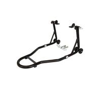 IOLKHFK Outils de réparation Support de Roue Avant/arrière réglable Cadre de Levage Support de Support de Levage en Alliage, Compatible for Moto Kawasaki Suzuki Honda(Black Set)