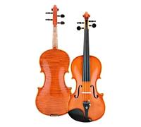 iolons Pour Débutants Vernis Orange Performance Professionnelle Instruments De Musique Violino Faits À La Main(3 4 size)