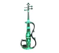 iolons Pour Débutants Violon Électronique Lumineux En Matériau Acrylique Transparent(Green)