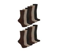 IOMI - 12 Paires Femme Chaussettes Bambou Sans Elastique | Non Comprimantes