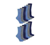 IOMI - 12 Paires Femme Chaussettes Bambou Sans Elastique | Non Comprimantes