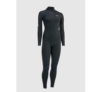 Ion Amaze Core 4/3 Mm Woman Long Sleeve Back Zip Neoprene Suit Noir XS Femme
