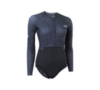 ION - Amaze Hot Shorty 1.5 LS Front Zip - Springsuit Black Mural - XS