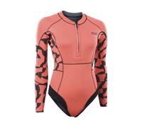 Ion Amaze Hot 1.5 Mm Woman Long Sleeve Front Zip Shorty Orange M Femme