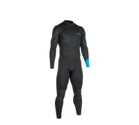 ION - Base 3/2 Back Zip Junior - Combinaison de surf enfant Black - Taille de l'enfant 110 cm