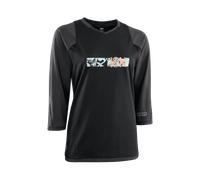ION - Bike Jersey Scrub Amp LS 3/4 - Maillot VTT femme Black - XS