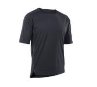 Maillot vtt manches courtes ion scrub amp bat noir homme