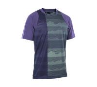 Ion Scrub Short Sleeve Jersey Bleu S Homme Dark / Purple