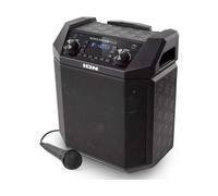 ION Block Rocker Plus - Enceinte portable Bluetooth 100W, batterie 50h, micro FM USB, noir