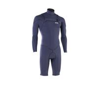 ION - Element 2/2 Shorty LS Front Zip - Combinaison de surf homme Blue / Nights - M