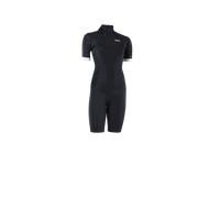 ION - Element 2/2 Shorty SS Back Zip - Combinaison de surf femme Black - S