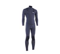 Ion Element 3/2 Mm Long Sleeve Chest Zip Neoprene Suit Gris M Homme