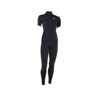 Ion Element 3/2 Mm Woman Short Sleeve Back Zip Neoprene Suit Noir XS Femme