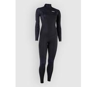Ion Element 4/3 Mm Woman Long Sleeve Back Zip Neoprene Suit Noir XS Femme