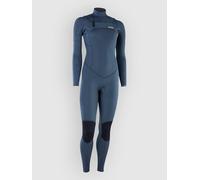 Ion Element 5/4 Mm Woman Long Sleeve Chest Zip Neoprene Suit Noir MS Femme