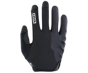 Ion - Gants résistants et adhérents - Gloves Scrub Amp Black en Cuir - Taille XL - Noir Noir XL