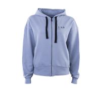 Ion Hoody No Bad Days Full Zip Sweatshirt Bleu XS Femme Misty / Blue