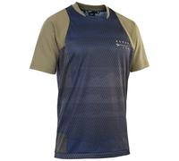 Maillot manches courtes ion bike jersey scrub ss noir marron