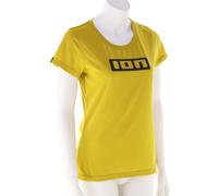 ION Logo DRI SS Femmes T-shirt de vélo XL Jaune