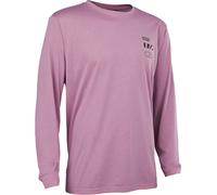 Ion - Maillot de VTT léger et respirant en coton bio - Bike Jersey S_Ionic LS DR M Dusty-Pink pour Homme en Coton - Taille S - Rose Rose S