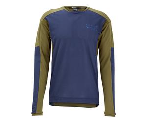 ION Maillot Scrub AMP L/S BAT brun S