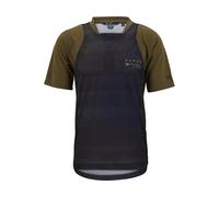 ION Jersey Scrub SS Hommes T-shirt S Vert foncé olive