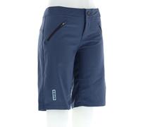 ION MTB Logo Femmes Short de vélo M Bleu