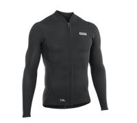 ION - Neo Zip Top 2/1 LS Protection - Top néoprène surf homme Black - XL
