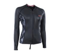 Ion Neo Zip Top 2/1 Mm Skin Long Sleeve Full Zip Thermal T-shirt Noir XS Femme