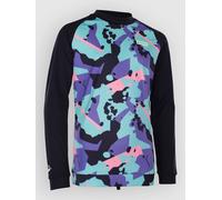 ION - Rashguard Capture LS grom - Lycra enfant Funky Jungle - Taille de l'enfant 164 cm