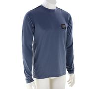 ION Seek AMP L/S Hommes T-shirt de vélo M Bleu