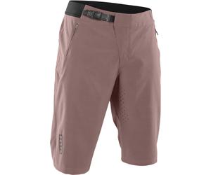 Ion - Short de VTT déperlant - Bike Shorts Tech Logo Evil Amber pour Homme - Taille L - Rose Rose L
